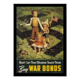 Buy War Bonds World War 2 Poster