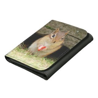 Baby Chipmunk with Strawberry Wallet