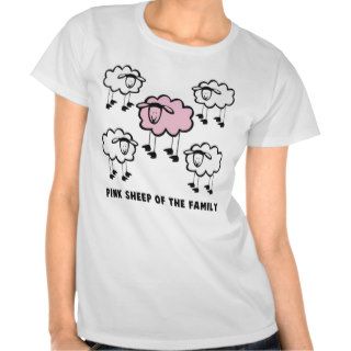 Pink Sheep Of The Family Shirt