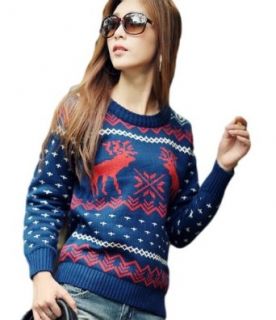 A168® Weihnachts Pullover / Strickjacke, mit verschiedenen schöne Muster von Rentier / Schneemann / Schneeflocken / Baum / Sweater Cardigan Jumper perfekt für sie Bekleidung