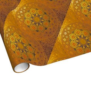 Turkish Moroccan Persian Oriental Geometric Asian Gift Wrapping Paper
