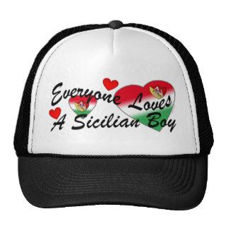 Loves Sicilian Boy Hat