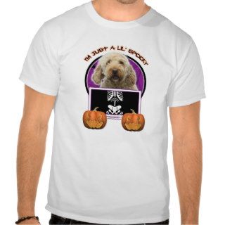 Halloween   Just a Lil Spooky   GoldenDoodle Tees