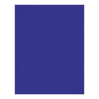 Background Color   Royal Blue Custom Letterhead