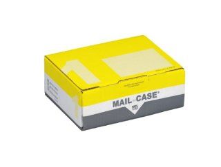 NIPS 141671192 MAIL CASE® 1 (Post )Versandkarton mit Sicherheits Gegenverriegelung, 230 x 175 x 80 mm, 10 Stck. gebündelt, gelb/anthrazit Bürobedarf & Schreibwaren
