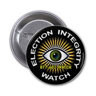 Election Integrity Watch Button