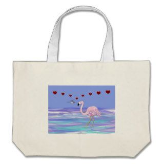 Valentine Flamingo Hummingbird Bags