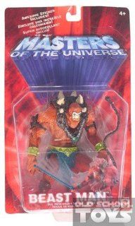 Masters of the Universe 200X   BEAST MAN   rote EU Karte (Mattel) Spielzeug