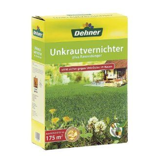 Dehner Unkrautvernichter plus Rasendünger, 5 kg, für ca. 175 qm Garten