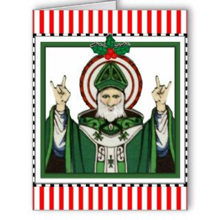 Irish Christmas Greeting Card