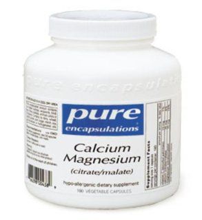 Calcium/Magnesium (Citrat) 180 veg. Kapseln PEU (80837) Lebensmittel & Getränke