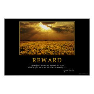 Reward Poster