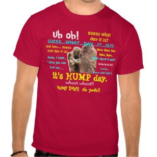 Funny Shirt,  Hump Day Camel (full text)