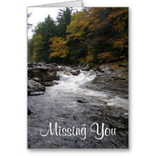 Missing You Greeting Cards