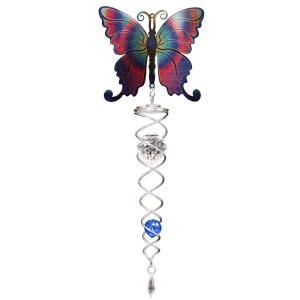 Iron Stop Blue Butterfly Crystal Twister NTWS120 2M