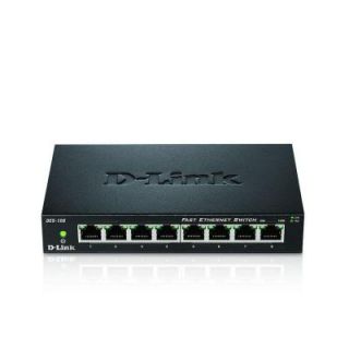 D Link DES 108 Desktop Unmanaged Ethernet Switch DES108
