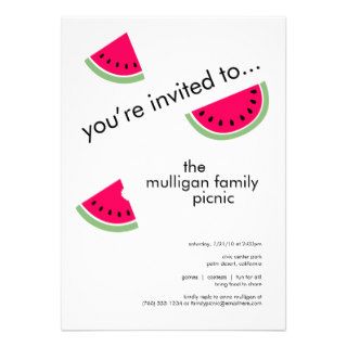 Watermelon Party Invitations for Any Occasion