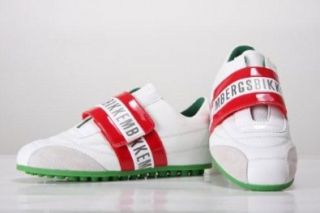 Bikkembergs Sneakers Italia grün/weiß/rot Gr. 38 Schuhe & Handtaschen