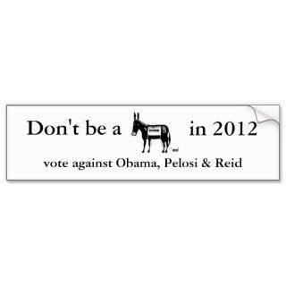 vote against obama bumper sticker