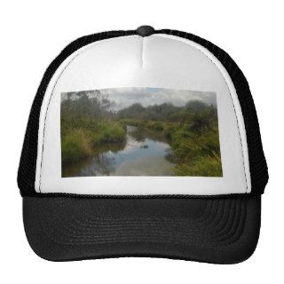 Beautiful New Zealand Landscape. Quiet, reflective Trucker Hats