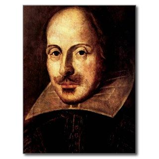 William Shakespeare Portrait Post Cards