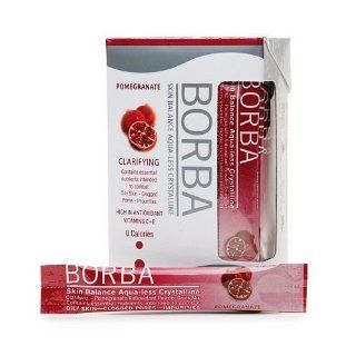 Borba Clarifying Aqua less Crystalline Drink Mix Pomegranate 14 ct  Facial Treatment Products  Beauty
