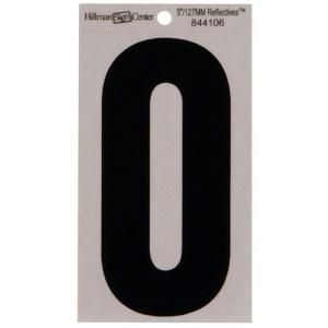 The Hillman Group 5 in. Mylar Reflective Number 0 844106