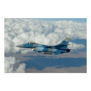 F 16 Fighting Falcon Fighter Aircraft Poster