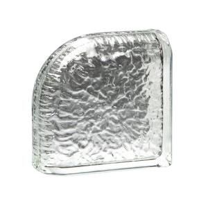 Pittsburgh Corning Icescapes Encurve 7 3/4 in. x 7 3/4 in. x 3 7/8 in. Glass Blocks (1 Pack) 100486