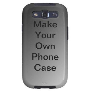 Make Your Own Cell Phone Case Galaxy SIII Cover