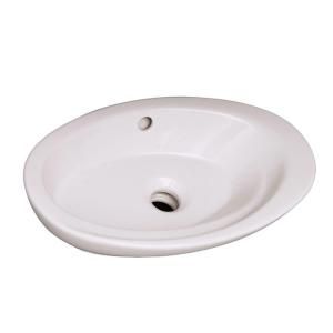 Barclay Products Infinity Vessel Sink in White 4 325WH
