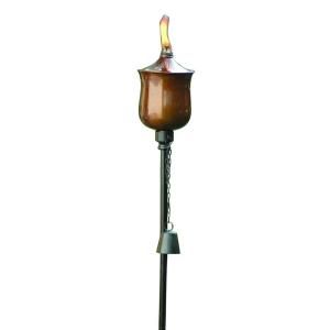 India House Brass 66 in. Tulip Torch DISCONTINUED 17520
