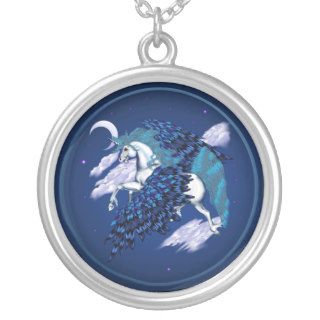 Winged Unicorn  Necklace