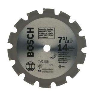 Bosch 7 1/4 in. 14 Tooth Circular Saw Blade CB714NC