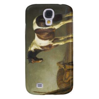 A Horse with a Saddle Beside It by Abraham Calraet Samsung Galaxy S4 Case