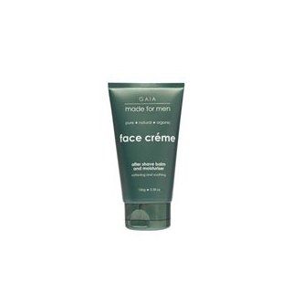 Gaia Skin Naturals Made for Men Face Creme After Shave Balm   5.3 Oz, Pack of 3 Health & Personal Care