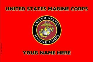 Marine Corps Small Vehicle Bumper Sticker  