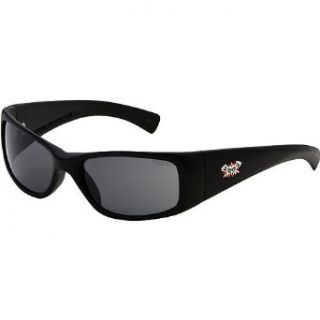 Black Flys Inflyt 2 Wrap Sunglasses,Matte Black,60 mm Clothing