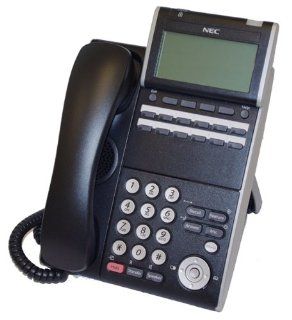 NEC ITL 12D 1 (BK)   DT730   12 Button Display IP Phone Black Stock# 690002  Corded Telephones  Electronics