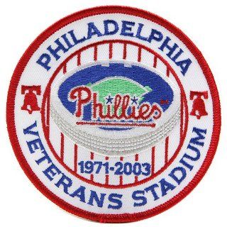 The Emblem Source Philadelphia Phillies Veterans Stadium 1971 2003 Commemorative Patch Sports & Outdoors