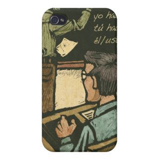 A teacher and student in an adult education covers for iPhone 4