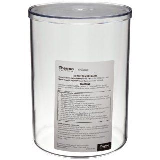 Nalgene DS5300 9910 Polycarbonate 8.3L Jar, with Cover Science Lab Jars