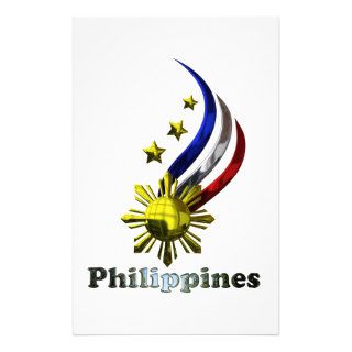 Original Philippine Logo. Mabuhay Pilipinas  Stationery Paper