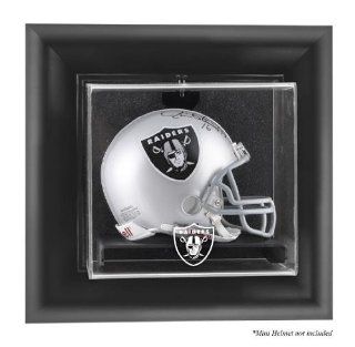 Oakland Raiders Wall  Mini Helmet Display Case   Memories   Mounted Memories Certified   NFL Mini Helmet Display Cases Sports Collectibles