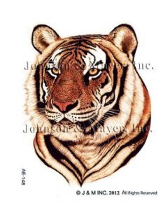 Photographic Tiger Tattoo Clothing