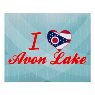 I Love Avon Lake, Ohio Posters