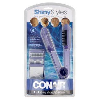 Conair Shiny Styles Shiny Straight Waver, 4 in 1, 1 Waver 