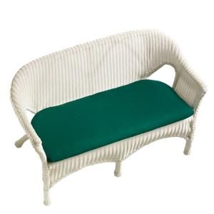 Home Decorators Collection Forest Green Sunbrella Outdoor Settee Cushion 1573710640