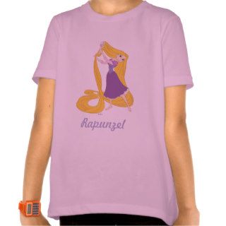 Rapunzel Brushing Hair 1 Tshirts