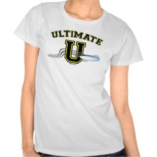 U Layout 2S Yellow Baby Doll Fitted Tee Shirt